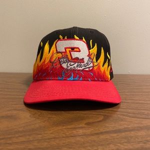 Dale Earnhardt Vintage #3 Flames Hat